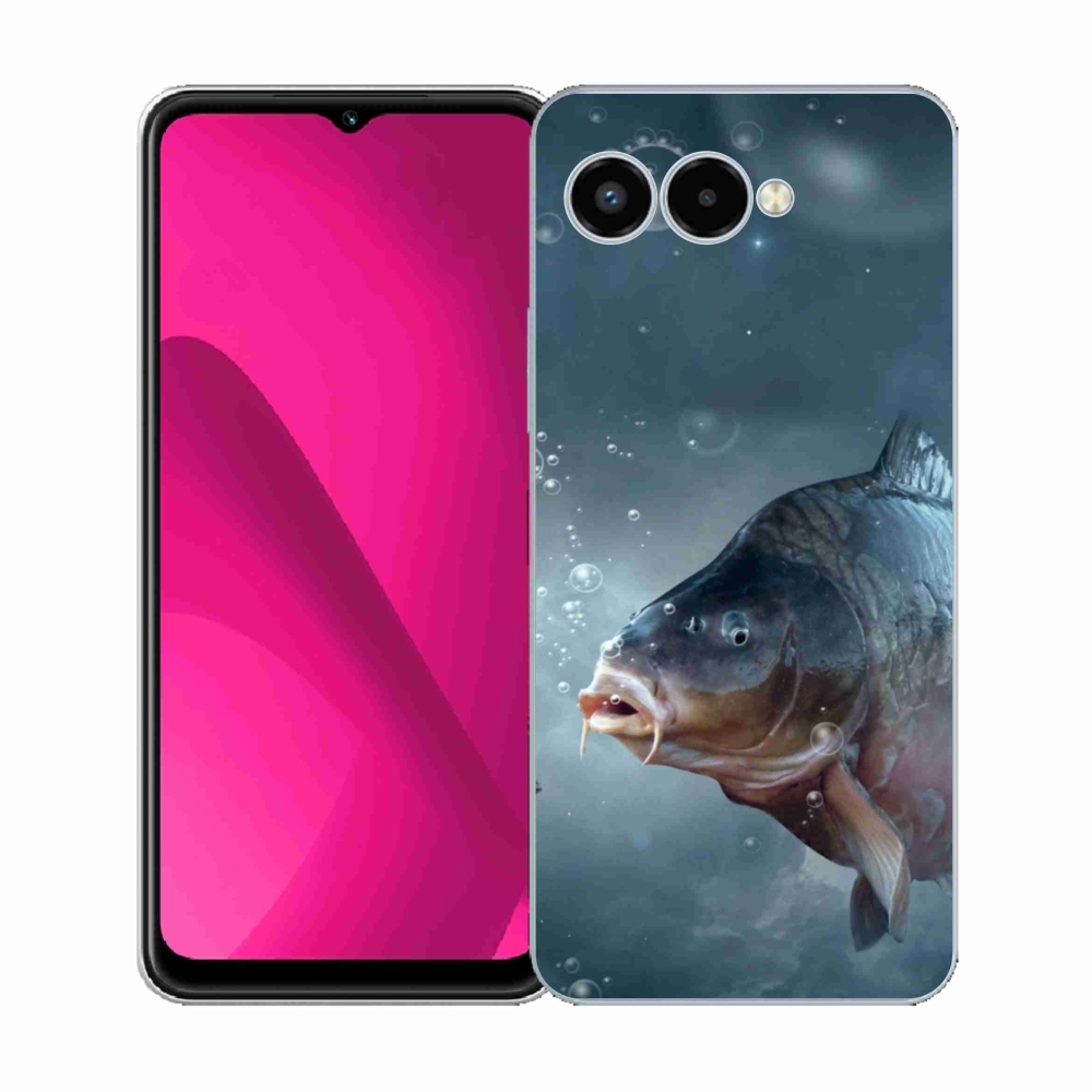 Gélový kryt mmCase na T-Mobile T Phone 3 - kapor a bublinky