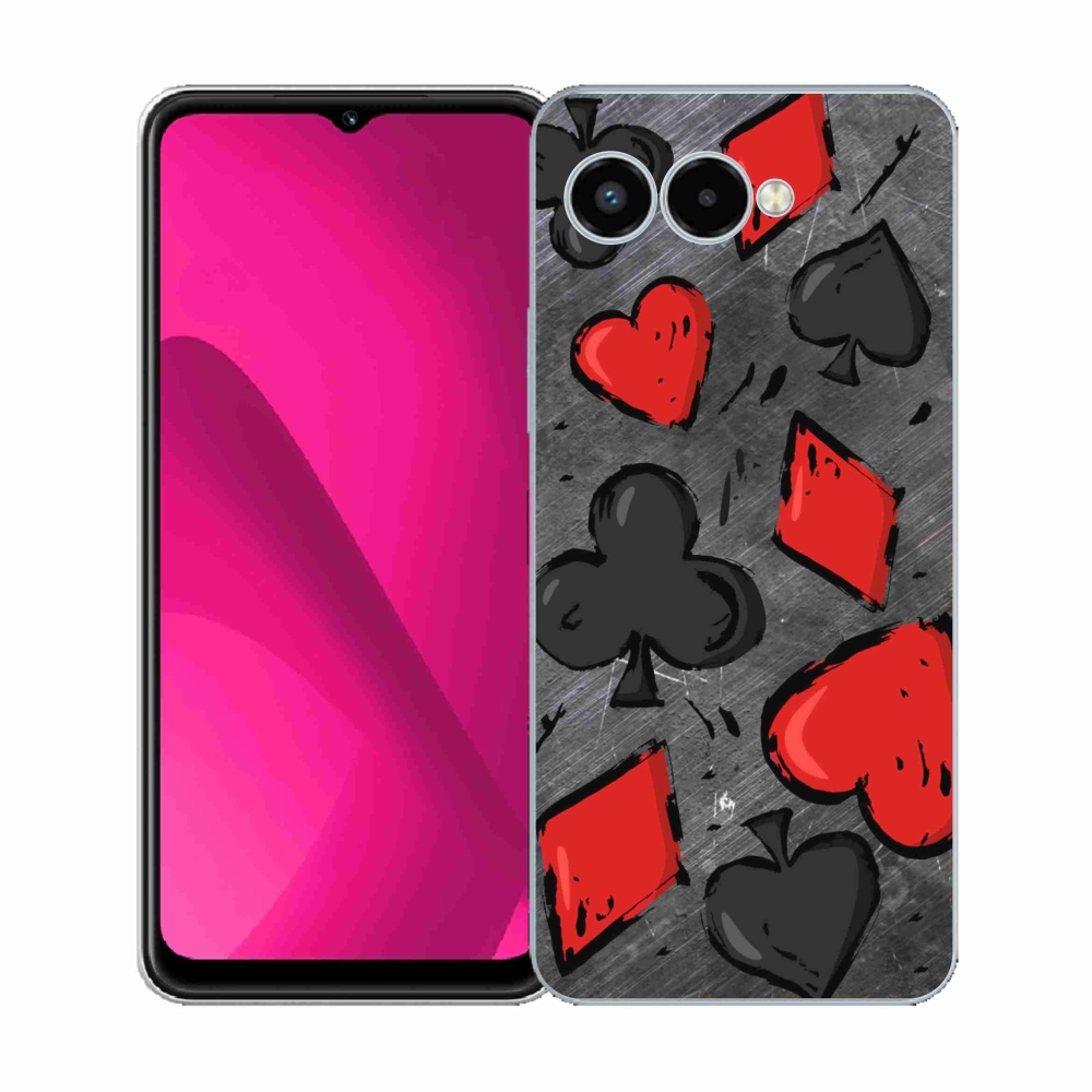 Gélový kryt mmCase na T-Mobile T Phone 3 - karta 1