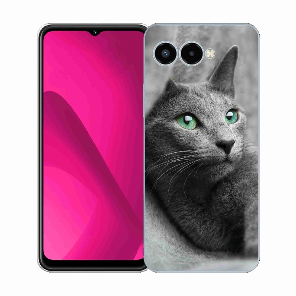 Gélový kryt mmCase na T-Mobile T Phone 3 - mačka 2