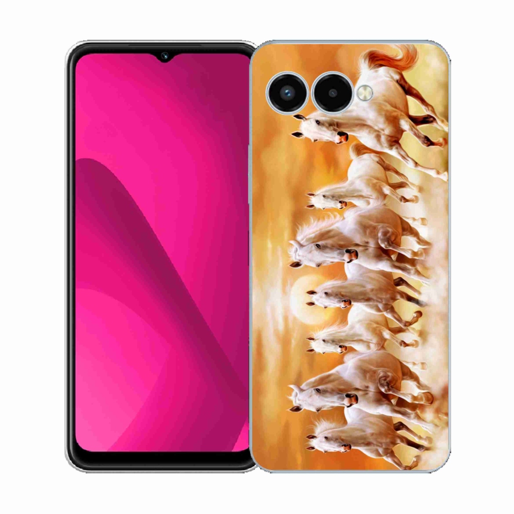 Gélový kryt mmCase na T-Mobile T Phone 3 - kone 2