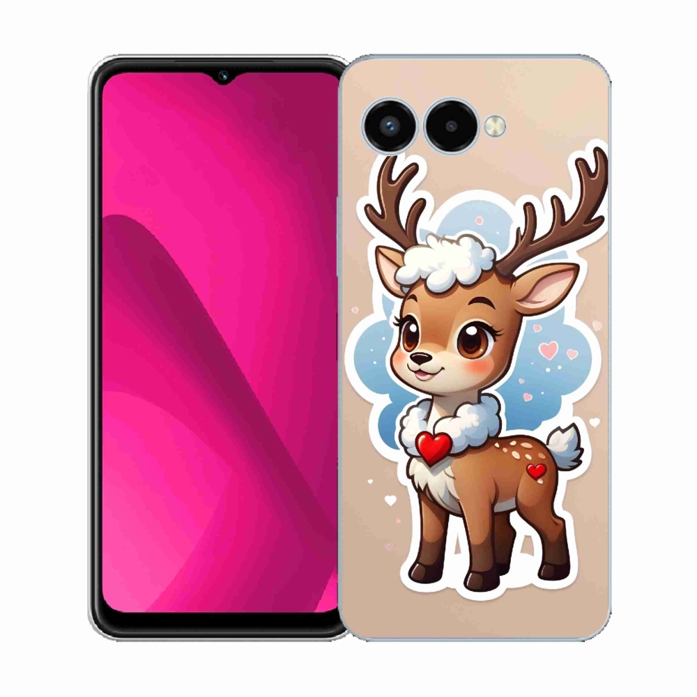 Gélový kryt mmCase na T-Mobile T Phone 3 - kreslený sob