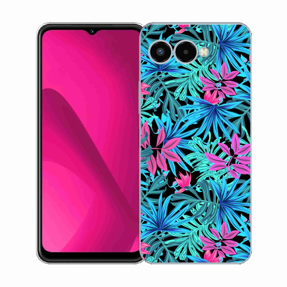 Gélový kryt mmCase na T-Mobile T Phone 3 - kvety 3