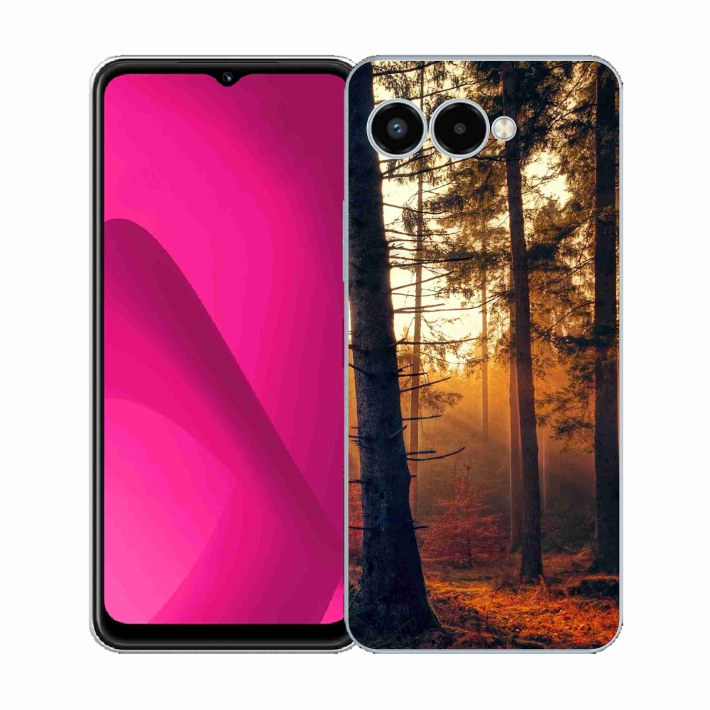 Gélový kryt mmCase na T-Mobile T Phone 3 - les