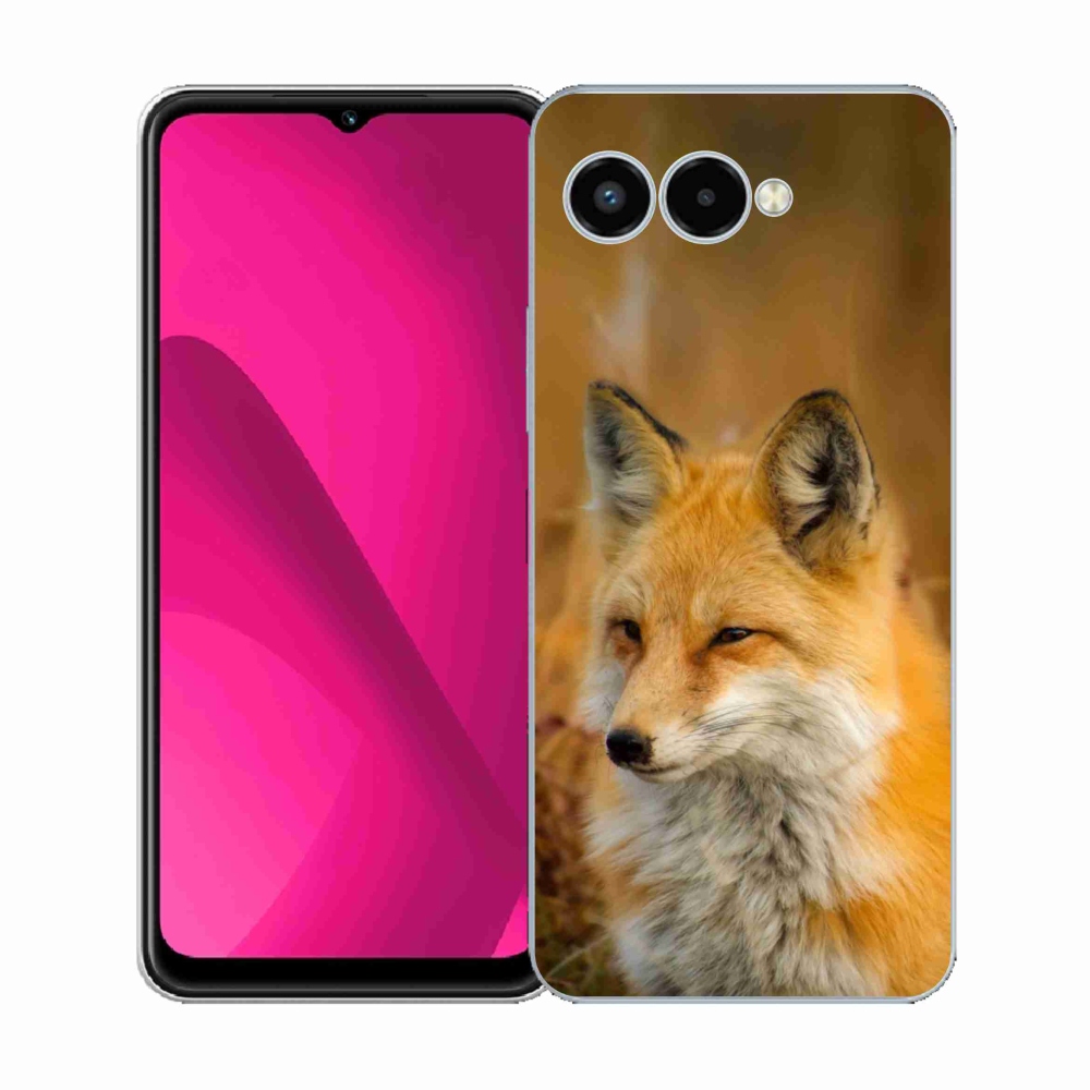 Gélový kryt mmCase na T-Mobile T Phone 3 - líška