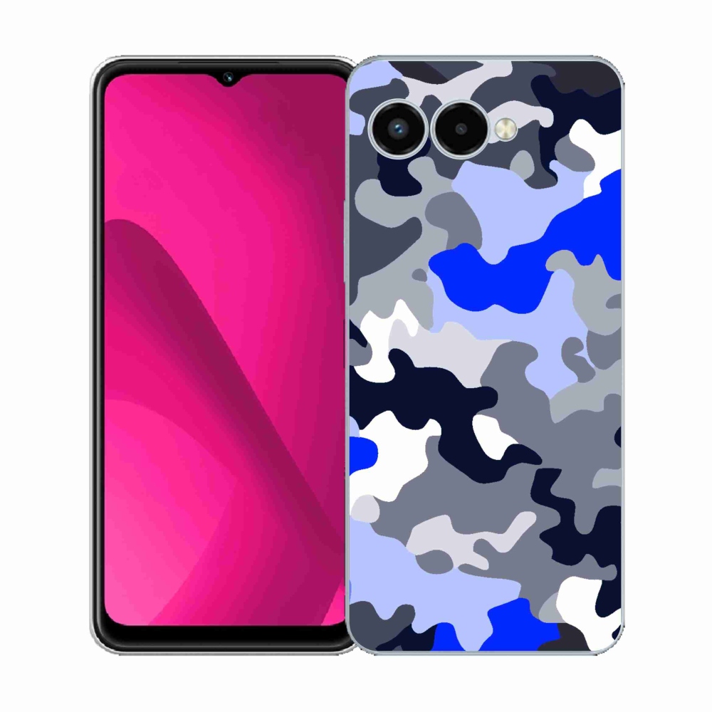 Gélový kryt mmCase na T-Mobile T Phone 3 - maskáčový vzor 8