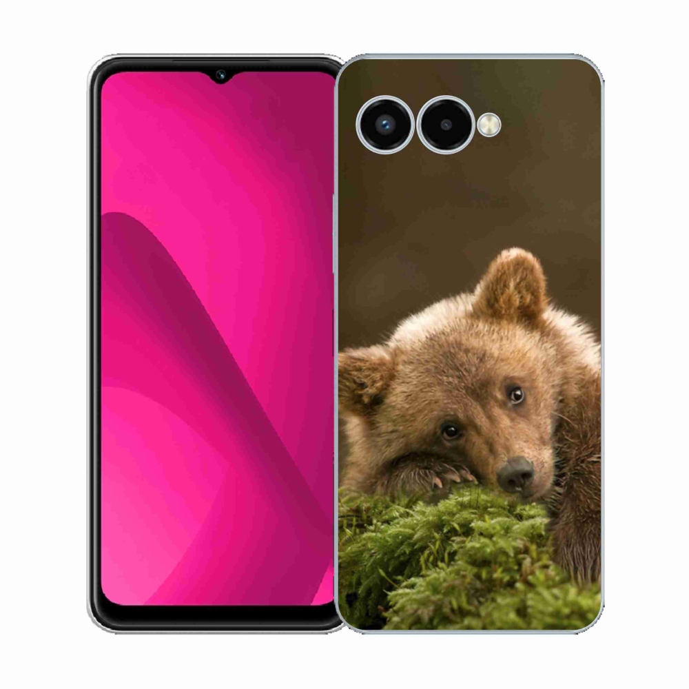 Gélový kryt mmCase na T-Mobile T Phone 3 - medveď