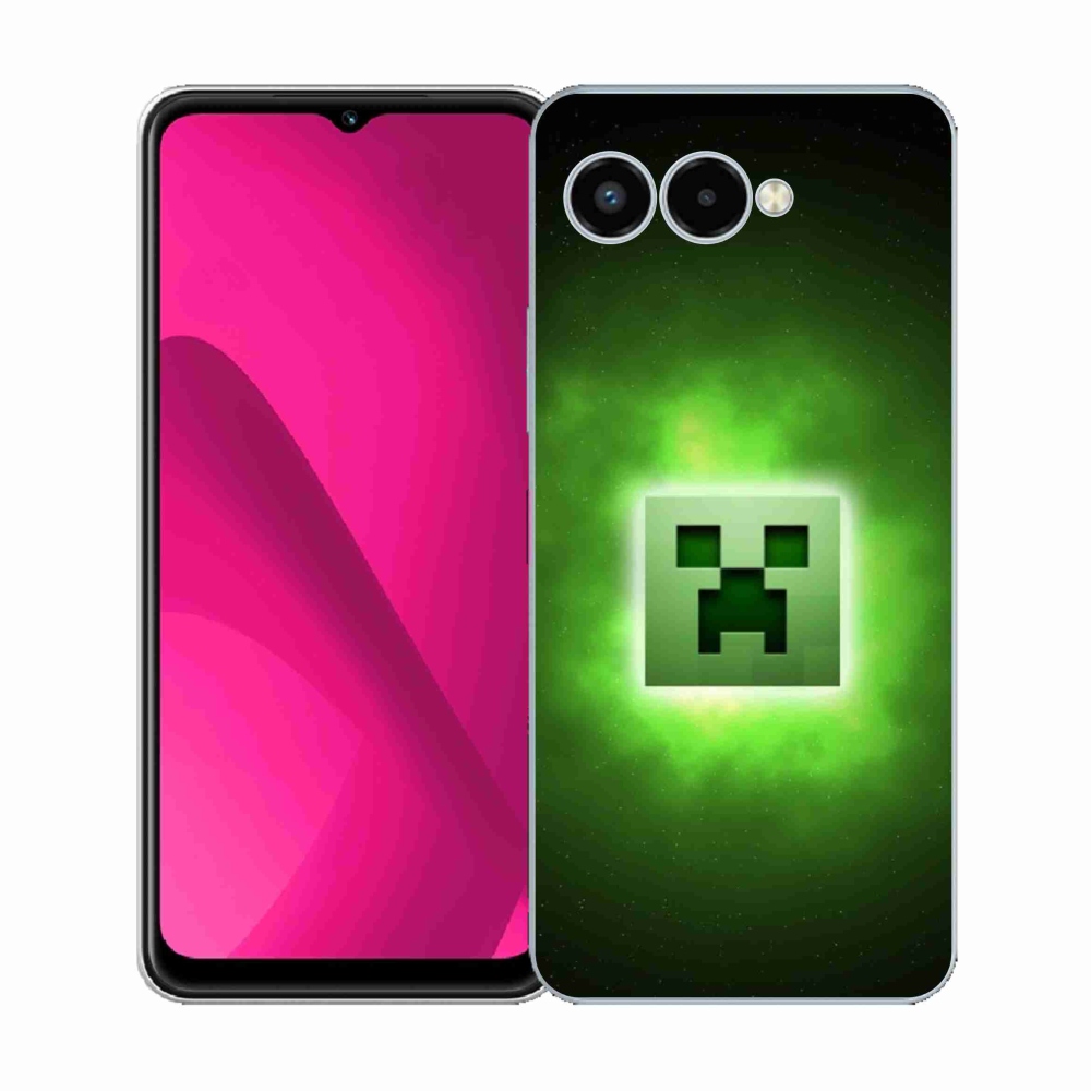 Gélový kryt mmCase na T-Mobile T Phone 3 - minecraft