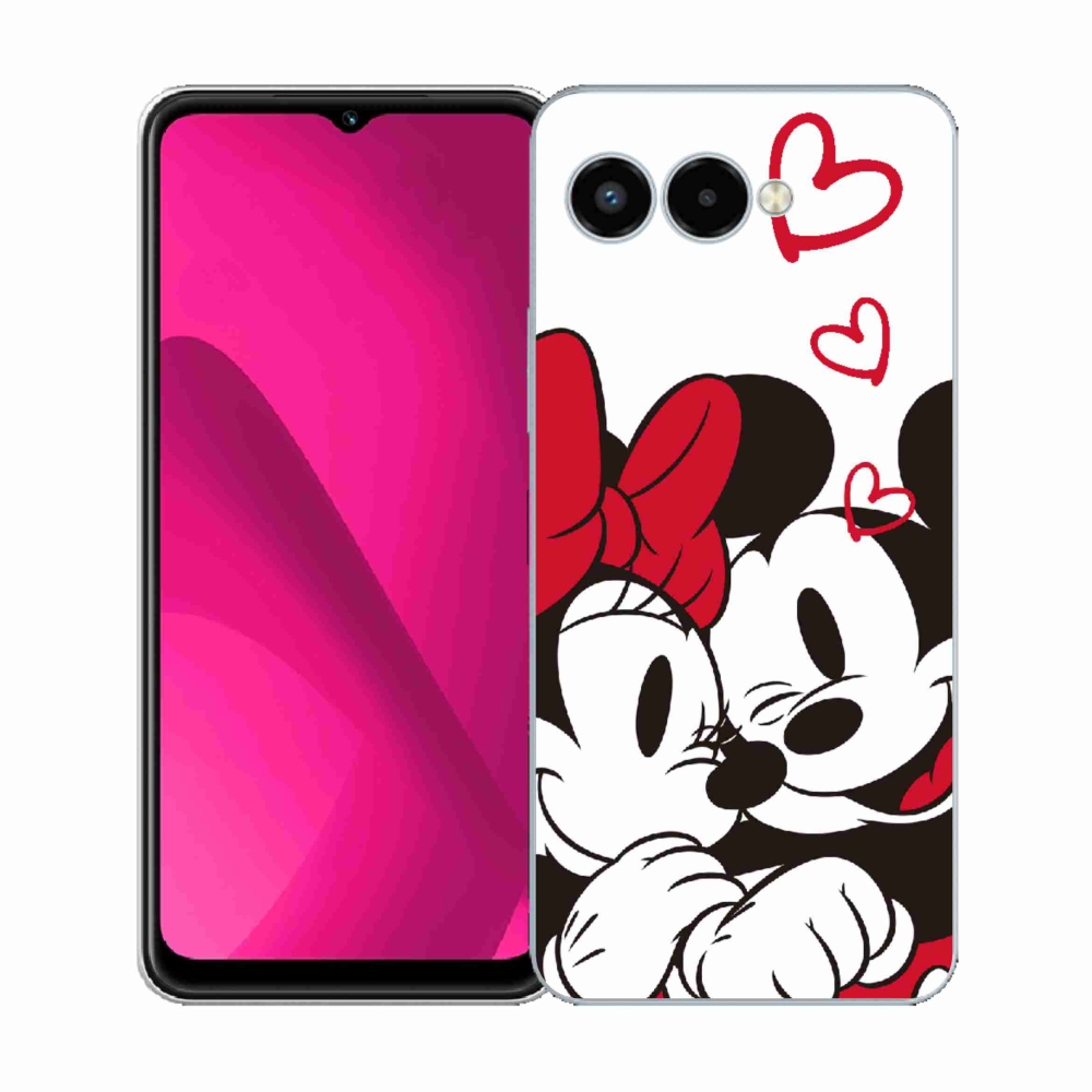 Gélový kryt mmCase na T-Mobile T Phone 3 - minnie a mickey