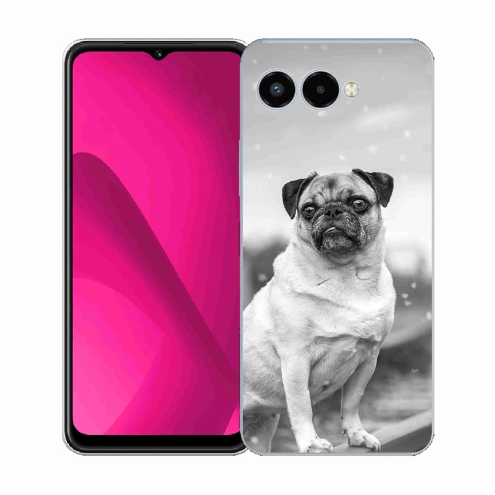 Gélový kryt mmCase na T-Mobile T Phone 3 - mops