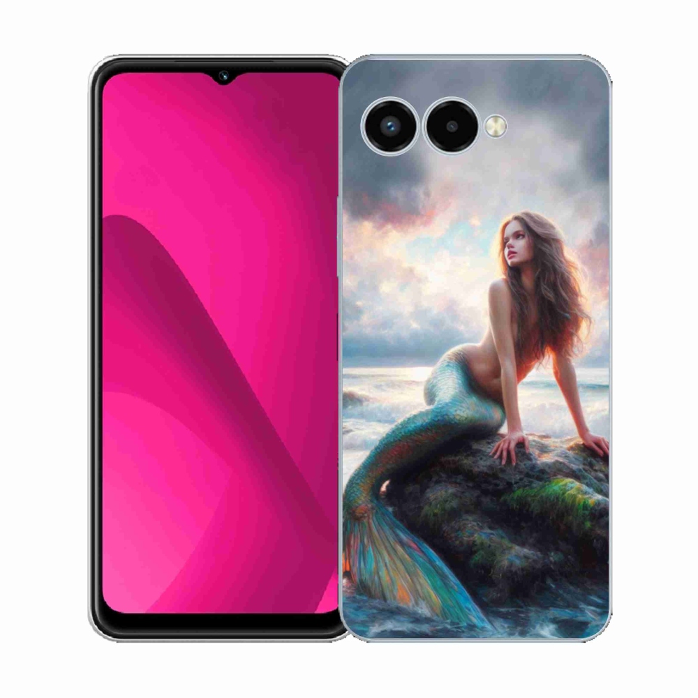 Gélový kryt mmCase na T-Mobile T Phone 3 - morská panna
