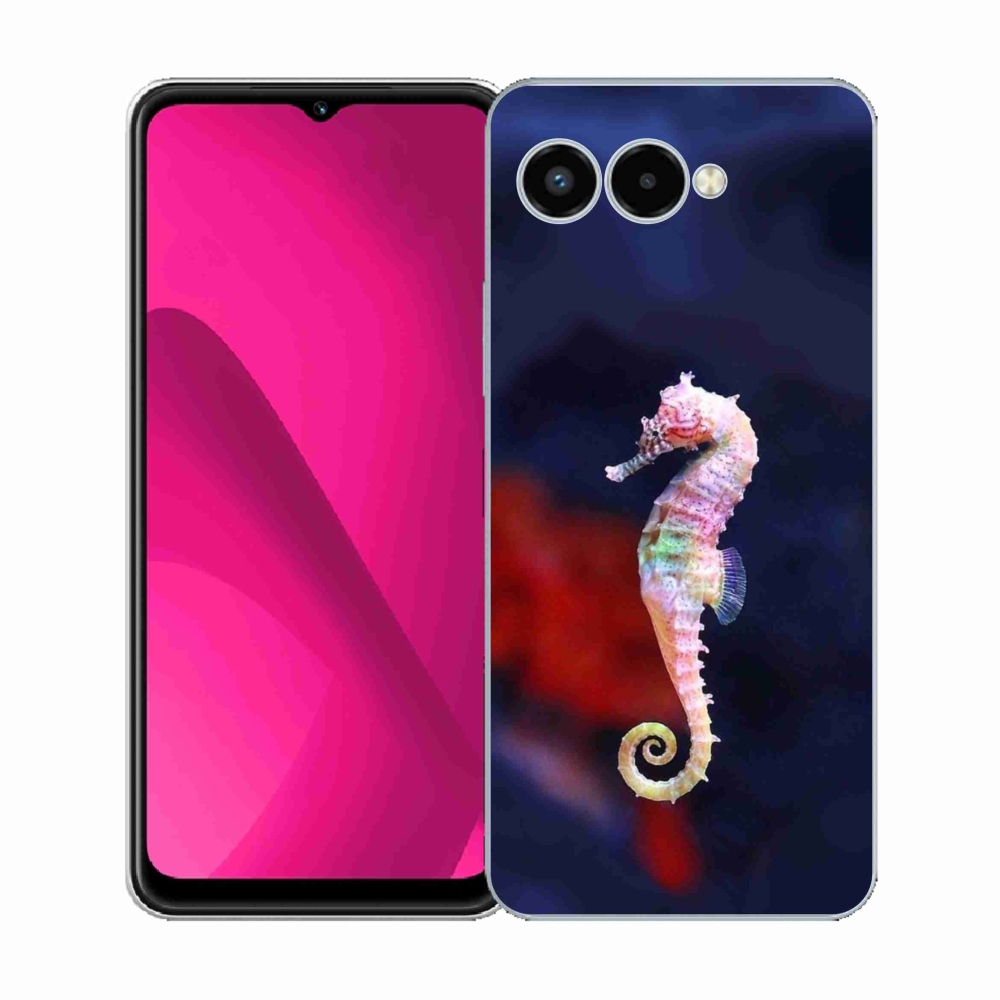 Gélový kryt mmCase na T-Mobile T Phone 3 - morský koník