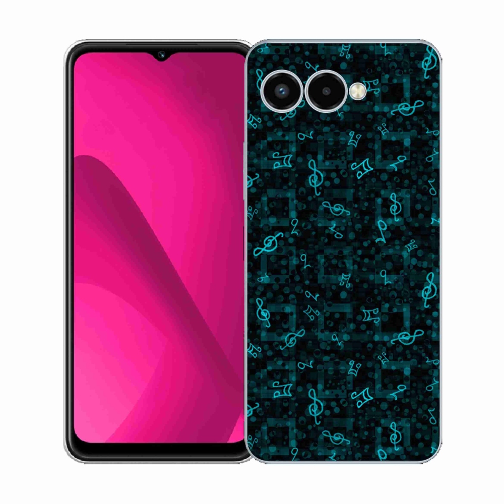 Gélový kryt mmCase na T-Mobile T Phone 3 - noty 1