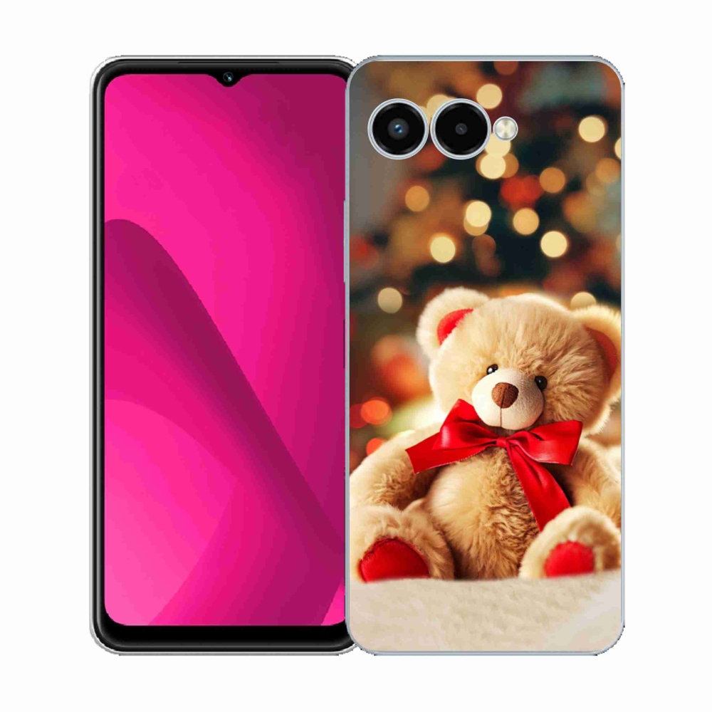 Gélový kryt mmCase na T-Mobile T Phone 3 - plyšový medvedík