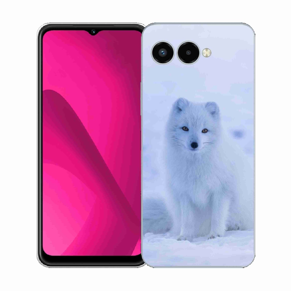 Gélový kryt mmCase na T-Mobile T Phone 3 - polárna líška