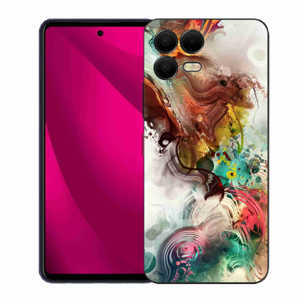 Gélový kryt mmCase na T-Mobile T Phone 3 Pro - abstrakt 1