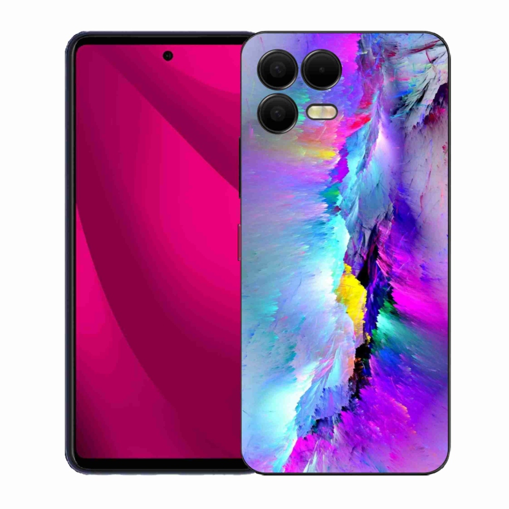 Gélový kryt mmCase na T-Mobile T Phone 3 Pro - abstrakt
