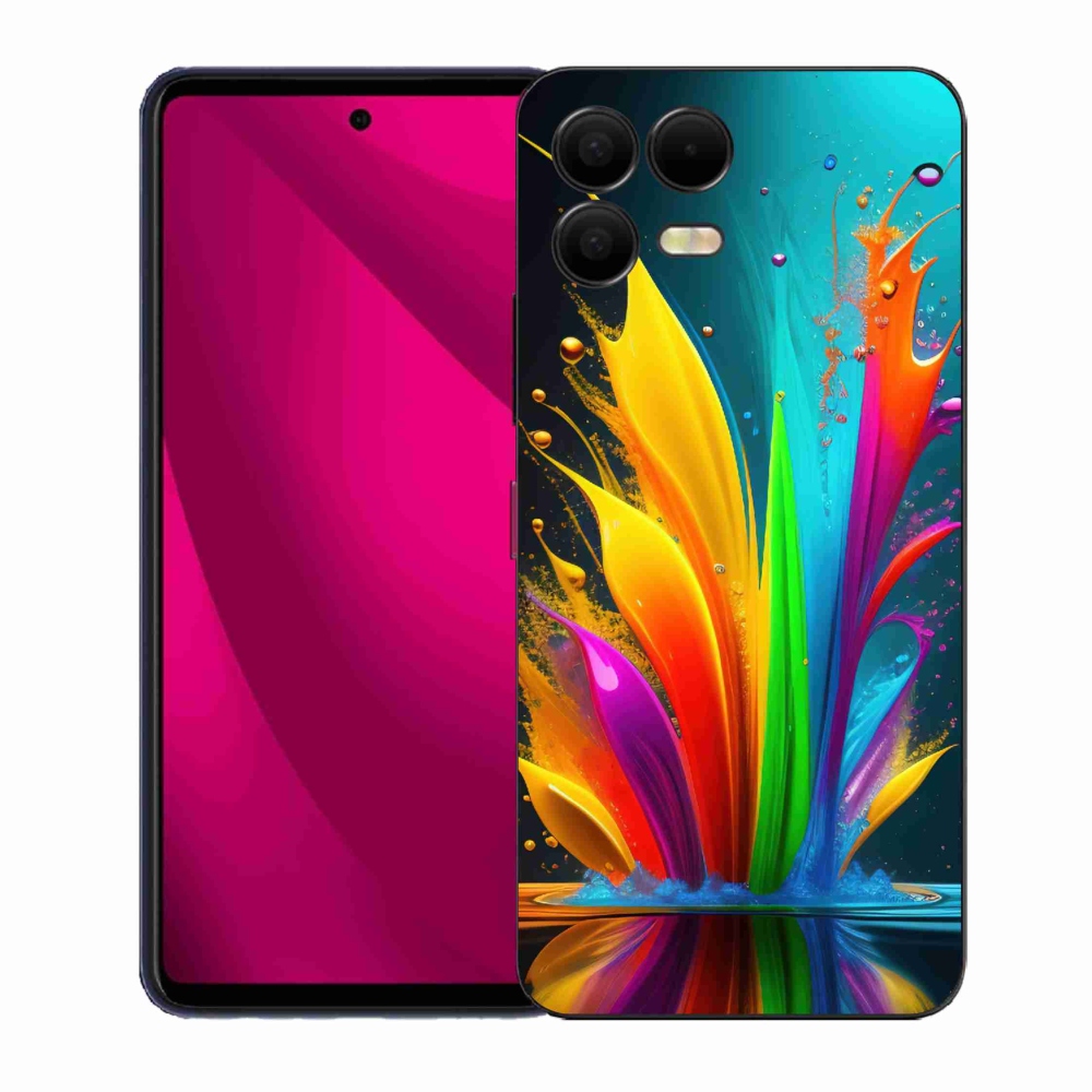 Gélový kryt mmCase na T-Mobile T Phone 3 Pro - abstraktný motív 1