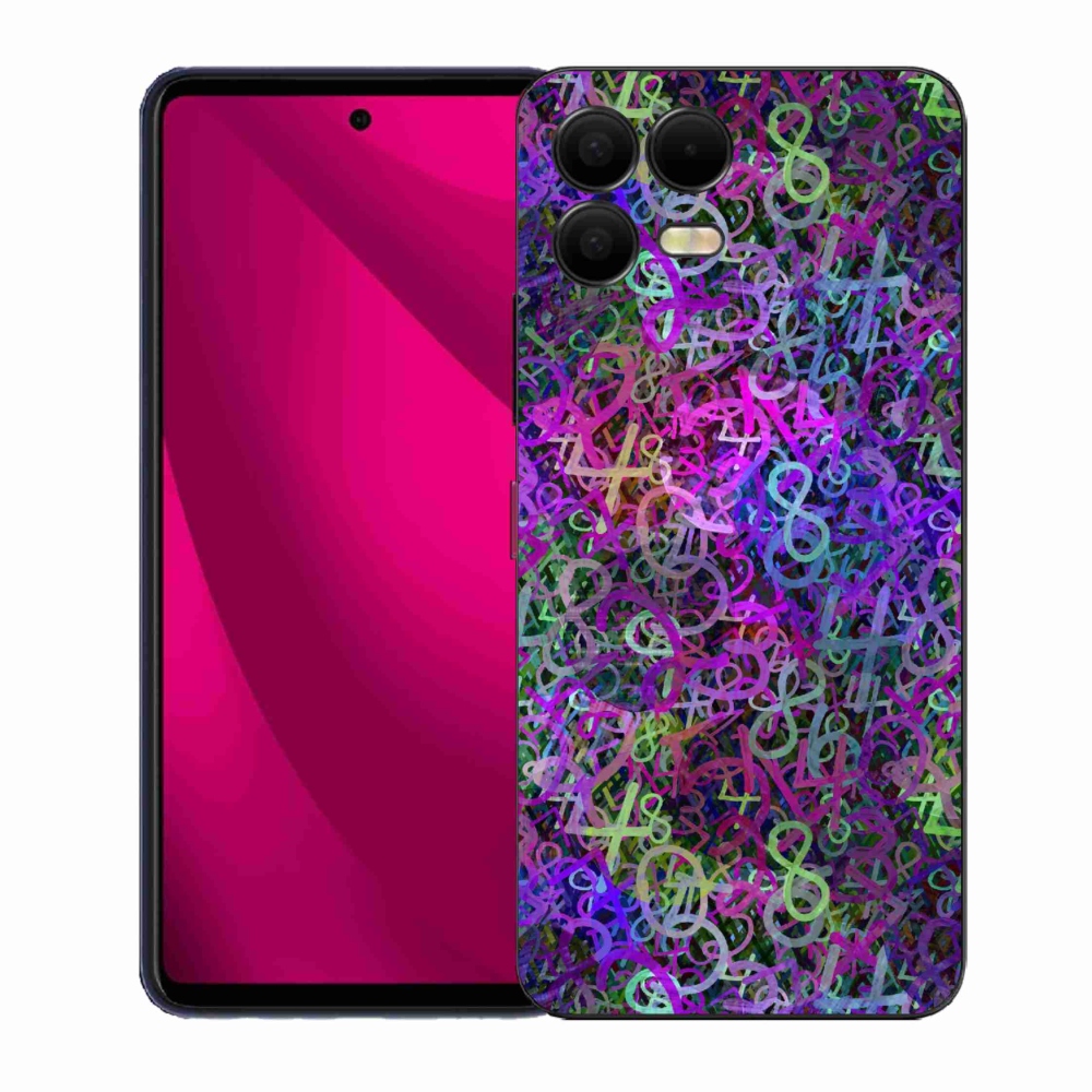 Gélový kryt mmCase na T-Mobile T Phone 3 Pro - abstraktný motív 25