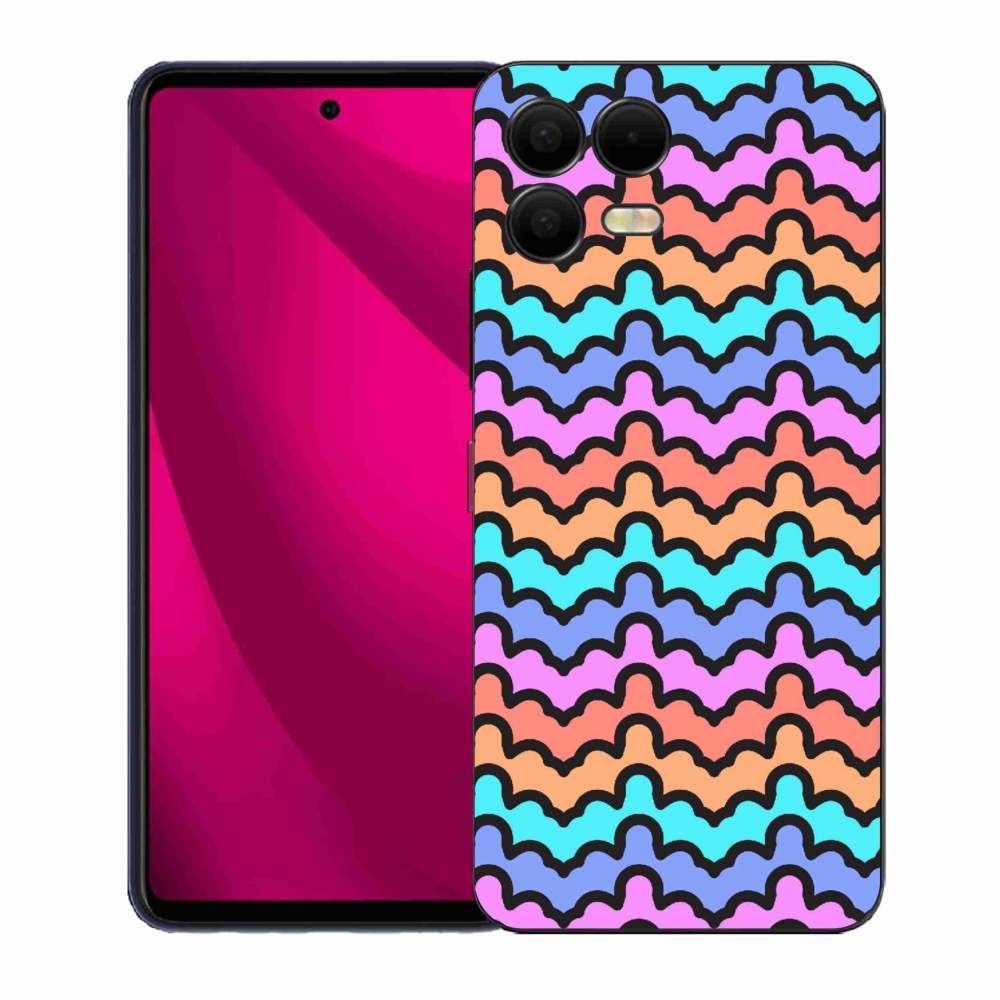 Gélový kryt mmCase na T-Mobile T Phone 3 Pro - abstraktný motív 30