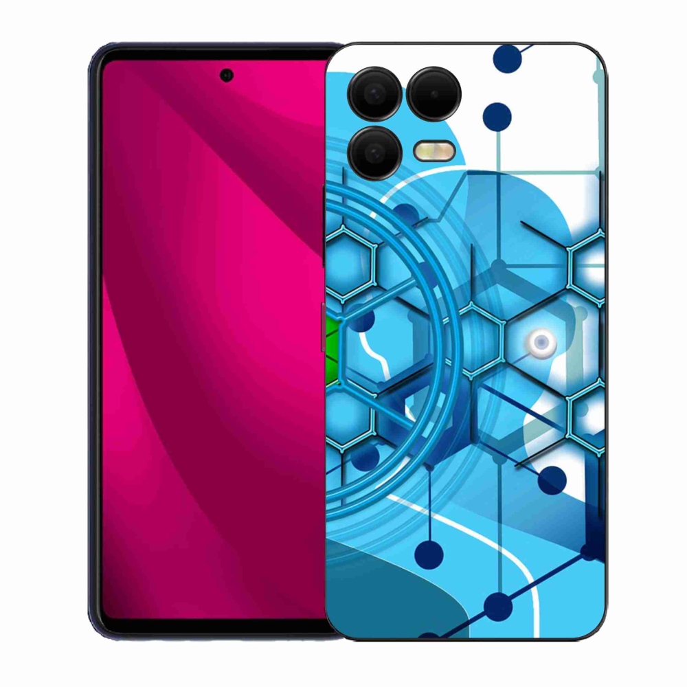 Gélový kryt mmCase na T-Mobile T Phone 3 Pro - abstraktný vzor 2