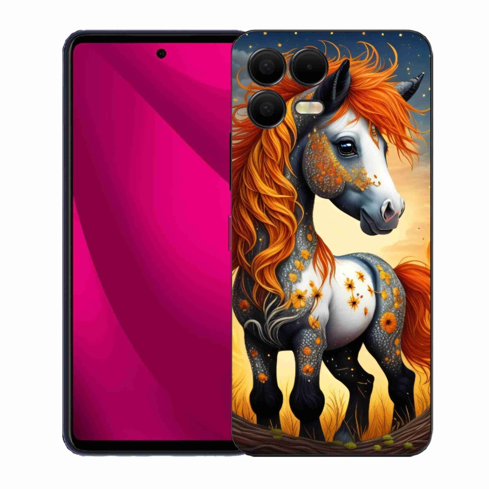 Gélový kryt mmCase na T-Mobile T Phone 3 Pro - farebný poník