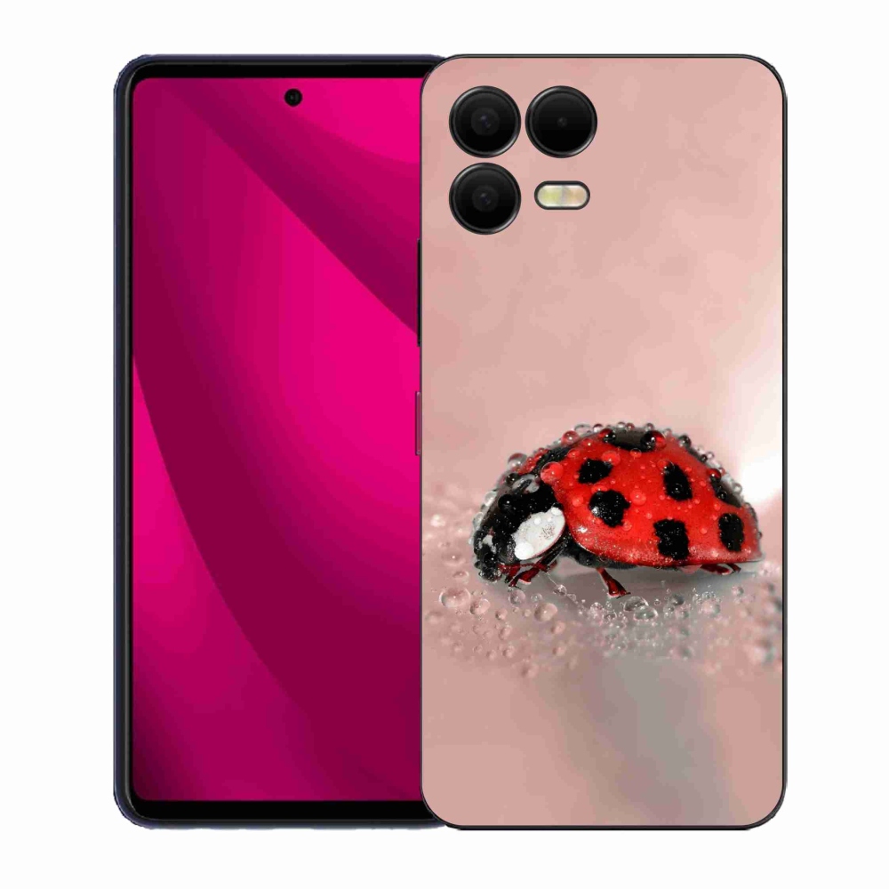 Gélový kryt mmCase na T-Mobile T Phone 3 Pro - lienka