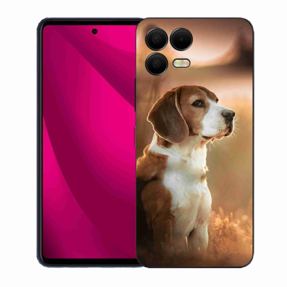 Gélový kryt mmCase na T-Mobile T Phone 3 Pro - bígl