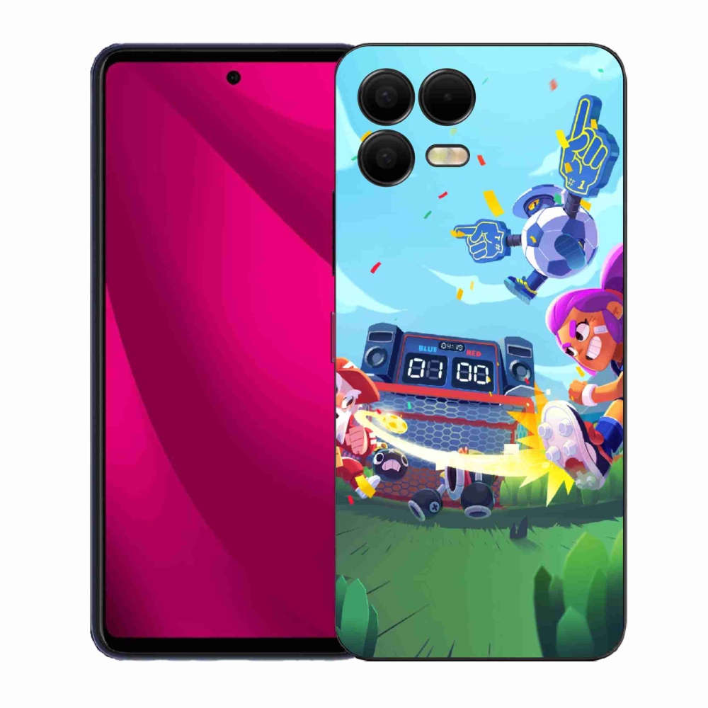 Gélový kryt mmCase na T-Mobile T Phone 3 Pro - brawl stars 1