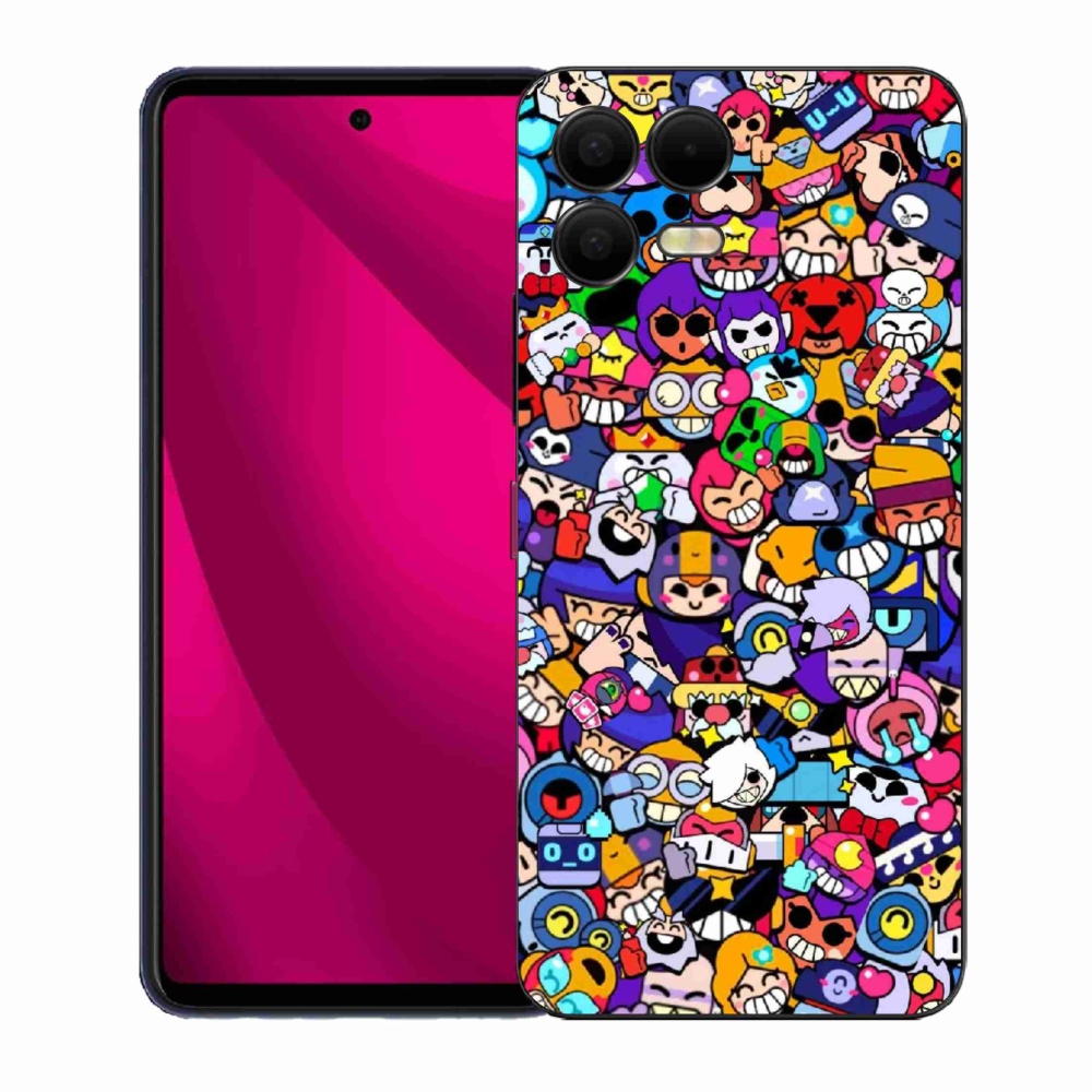 Gélový kryt mmCase na T-Mobile T Phone 3 Pro - brawl stars 2
