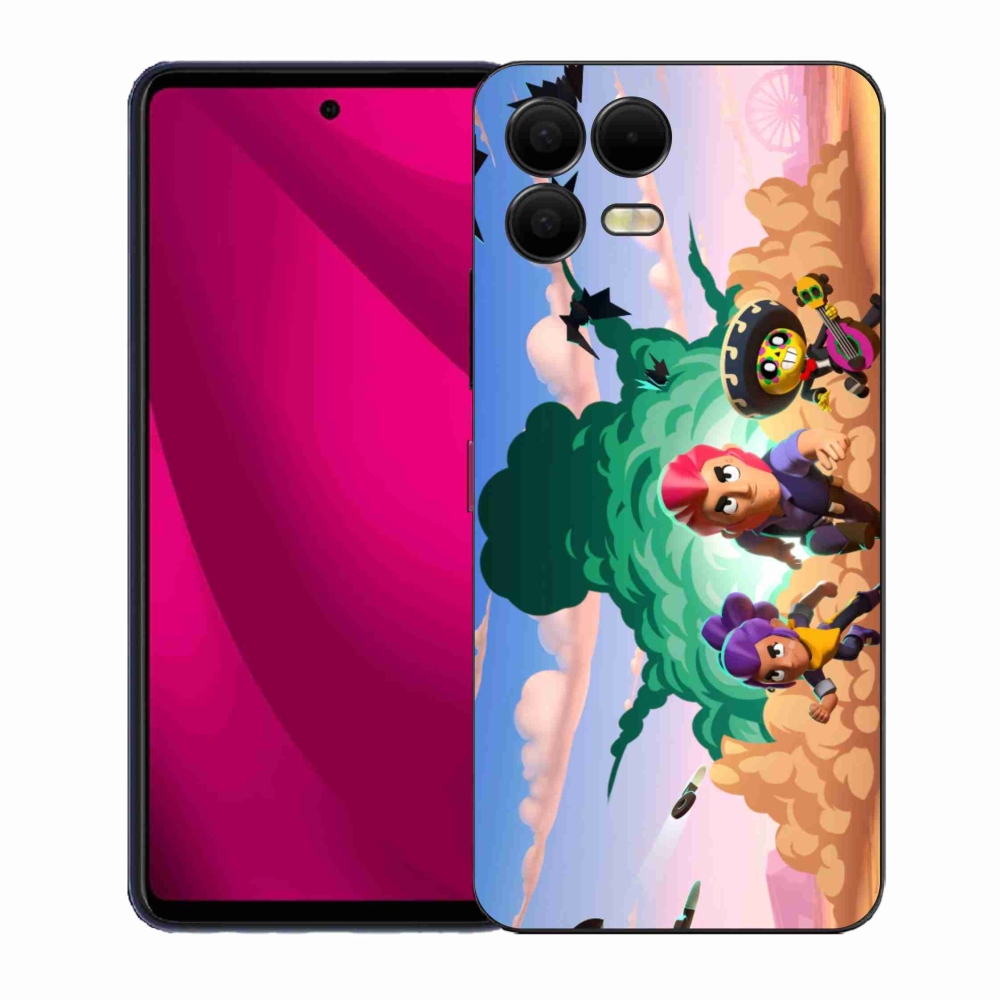 Gélový kryt mmCase na T-Mobile T Phone 3 Pro - brawl stars