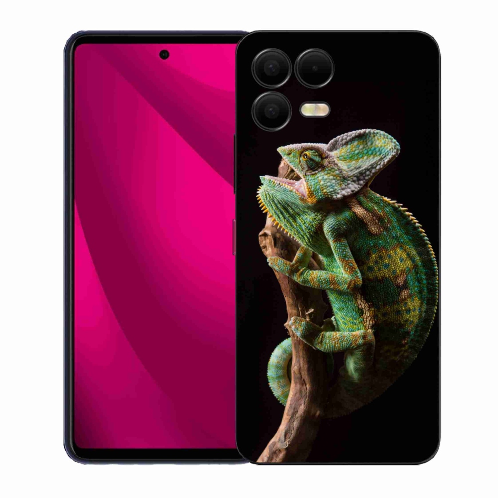 Gélový kryt mmCase na T-Mobile T Phone 3 Pro - chameleón