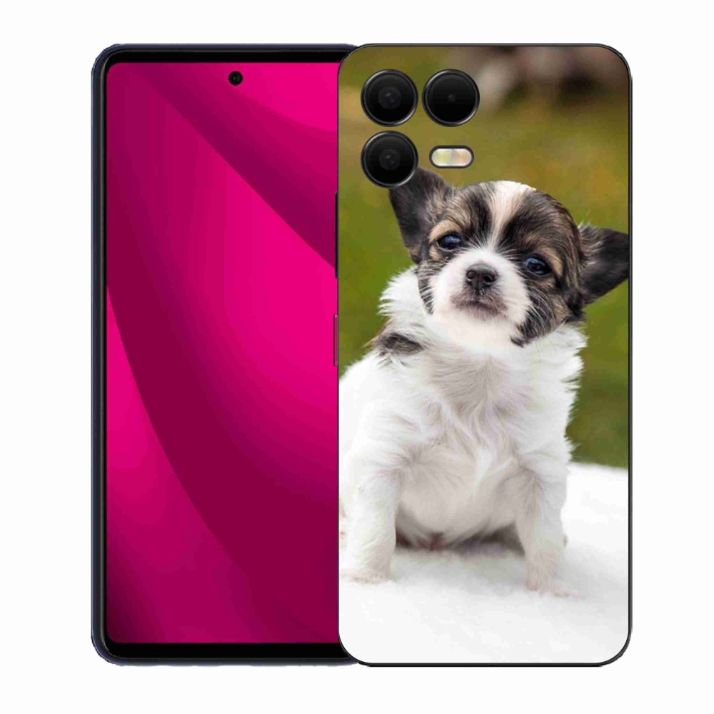 Gélový kryt mmCase na T-Mobile T Phone 3 Pro - čivava 4