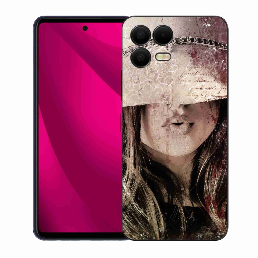Gélový kryt mmCase na T-Mobile T Phone 3 Pro - dievča