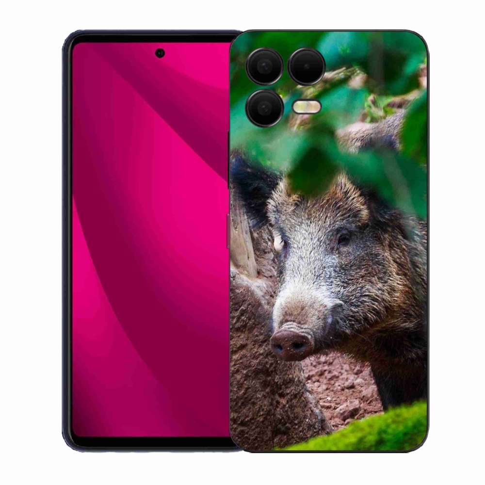 Gélový kryt mmCase na T-Mobile T Phone 3 Pro - divoké prasa