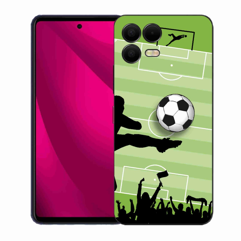 Gélový kryt mmCase na T-Mobile T Phone 3 Pro - futbal 3