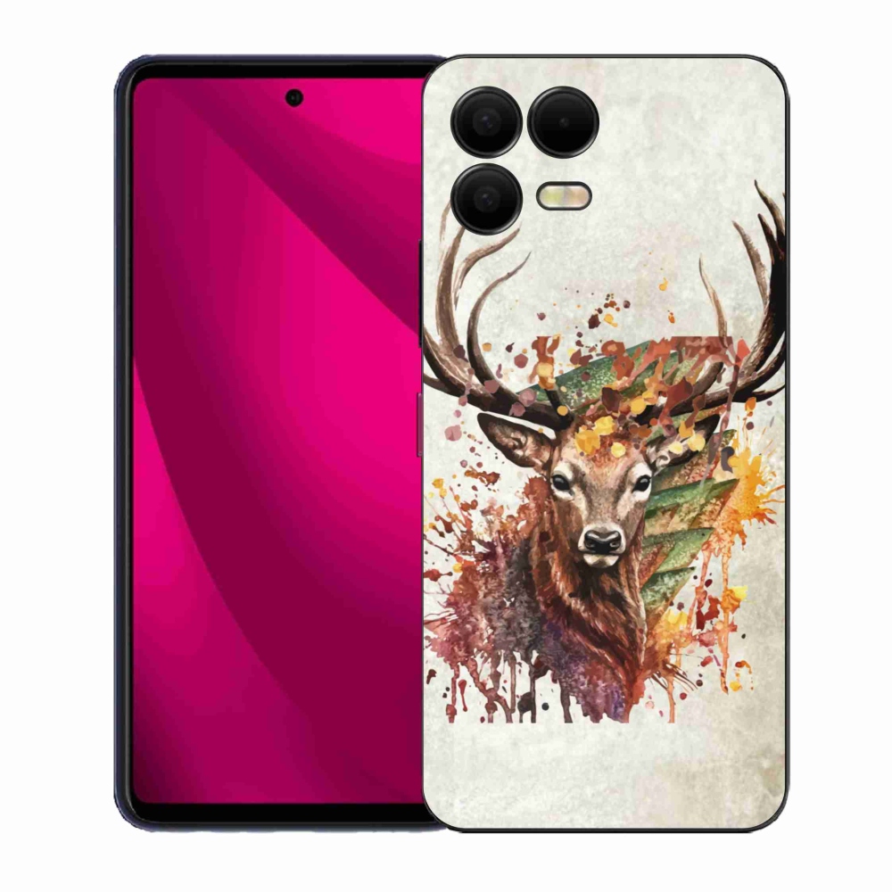Gélový kryt mmCase na T-Mobile T Phone 3 Pro - jeleň 1