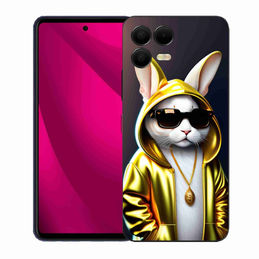Gélový kryt mmCase na T-Mobile T Phone 3 Pro - mačka boss