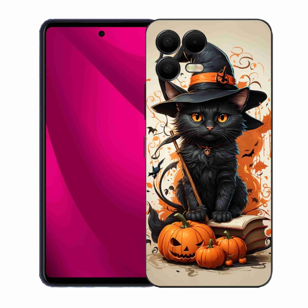 Gélový kryt mmCase na T-Mobile T Phone 3 Pro - kocúr čarodejník