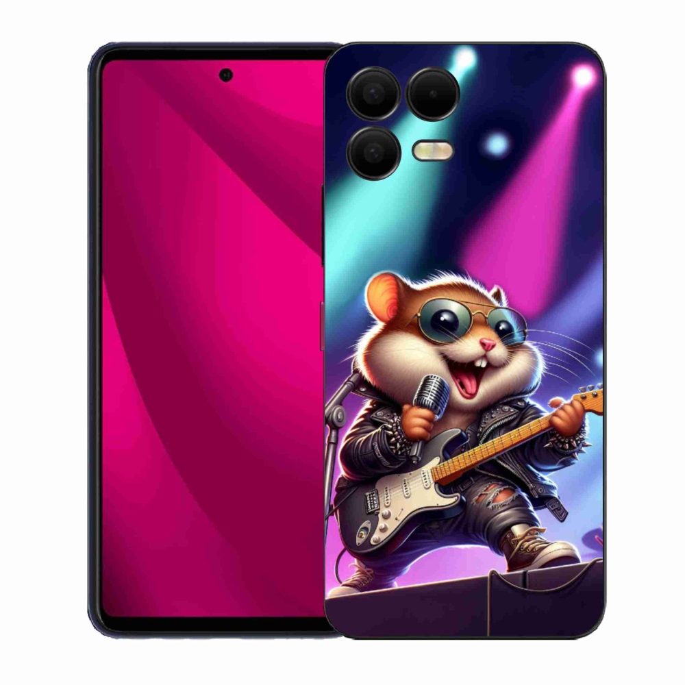 Gélový kryt mmCase na T-Mobile T Phone 3 Pro - škrečok rocker