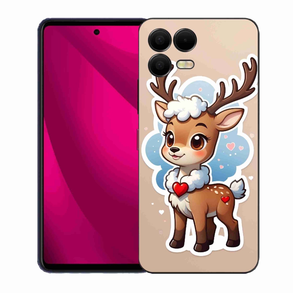 Gélový kryt mmCase na T-Mobile T Phone 3 Pro - kreslený sob