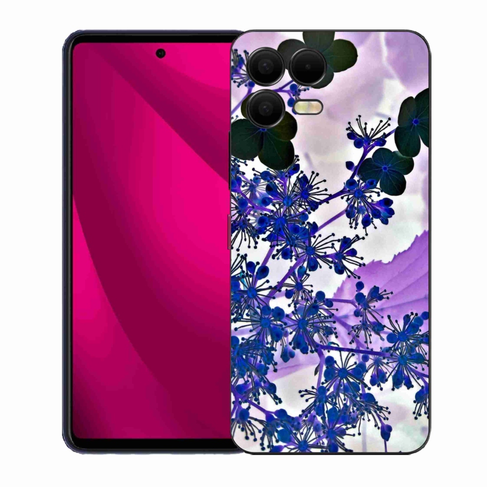 Gélový kryt mmCase na T-Mobile T Phone 3 Pro - kvet hortenzie
