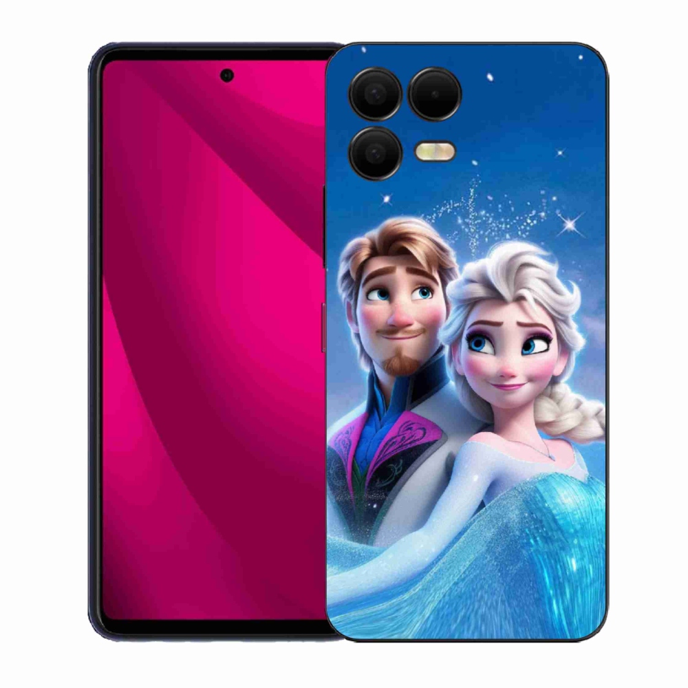 Gélový kryt mmCase na T-Mobile T Phone 3 Pro - ľadové kráľovstvo 1
