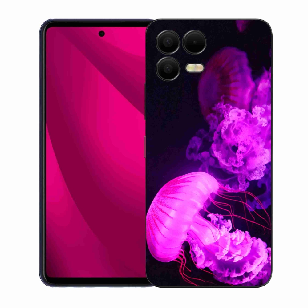 Gélový kryt mmCase na T-Mobile T Phone 3 Pro - medúza 1