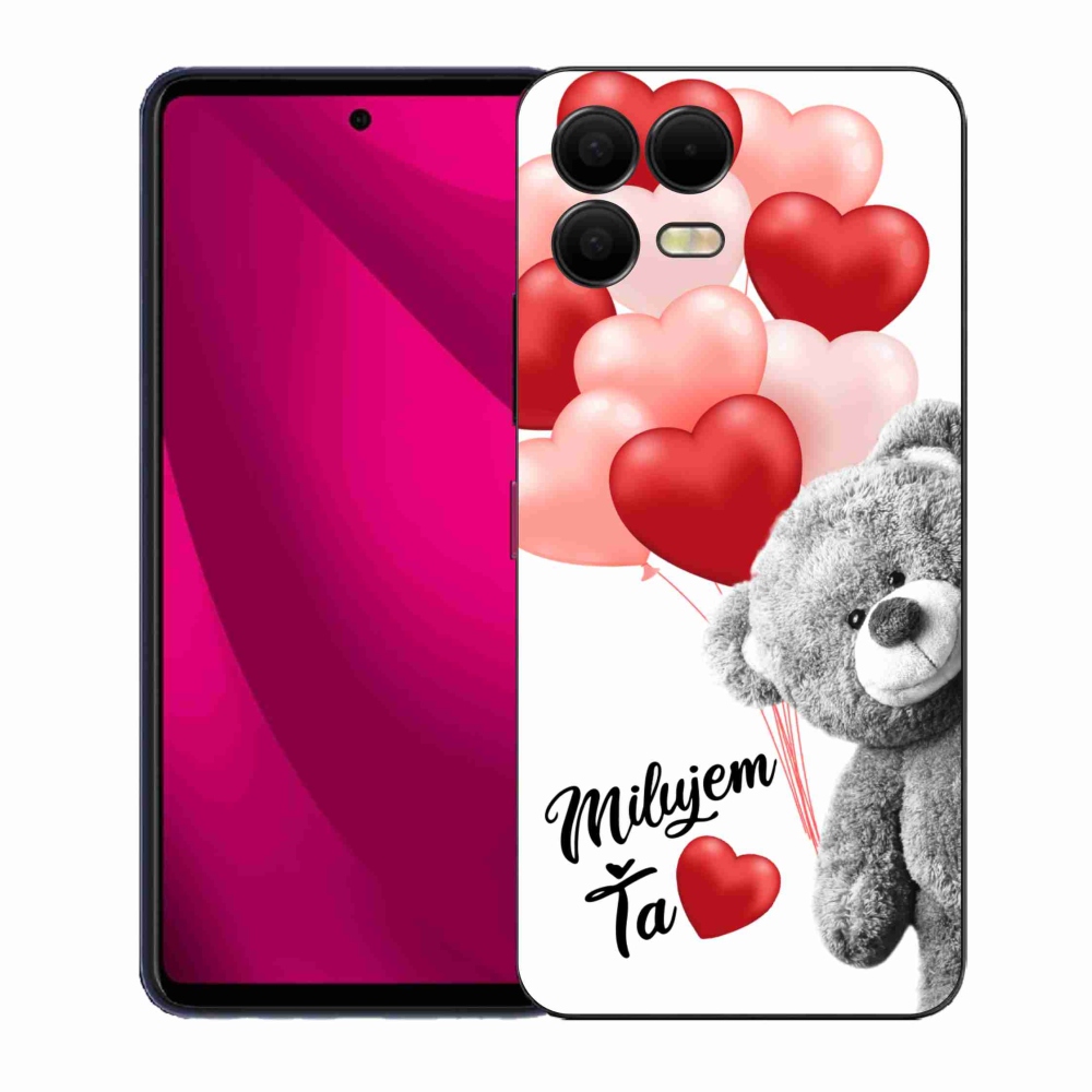 Gélový kryt mmCase na T-Mobile T Phone 3 Pro - milujem Ťa sk