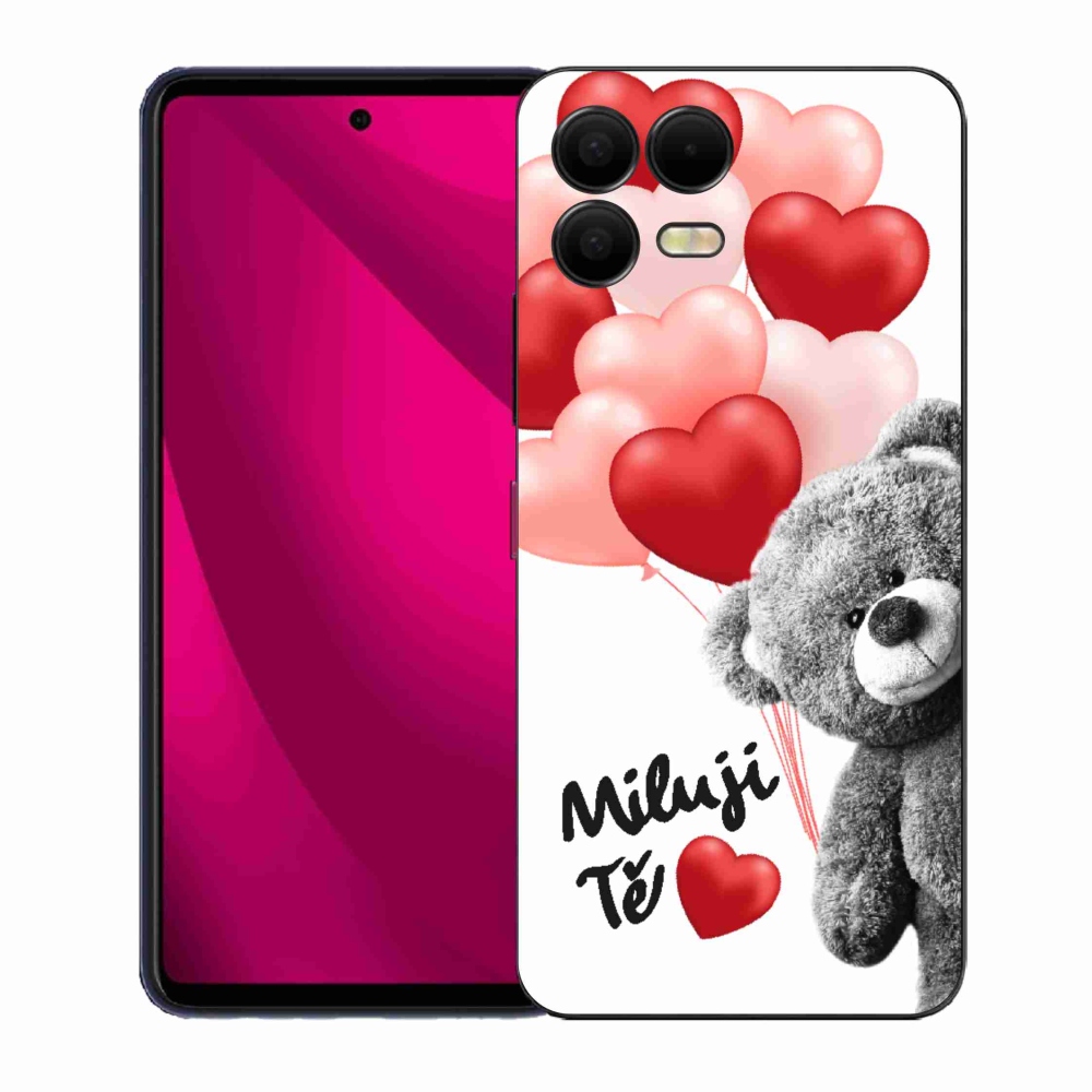 Gélový kryt mmCase na T-Mobile T Phone 3 Pro - milujem Ťa