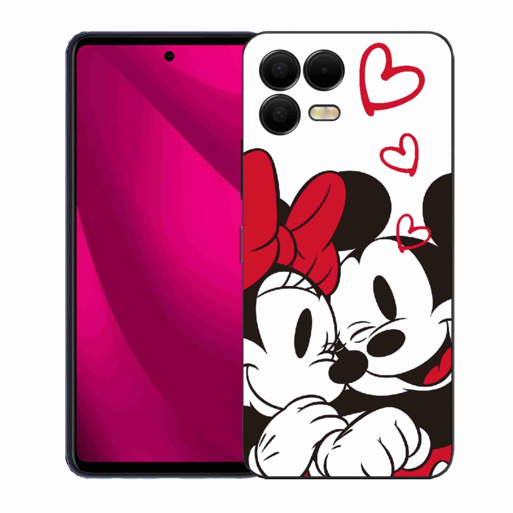 Gélový kryt mmCase na T-Mobile T Phone 3 Pro - minnie a mickey
