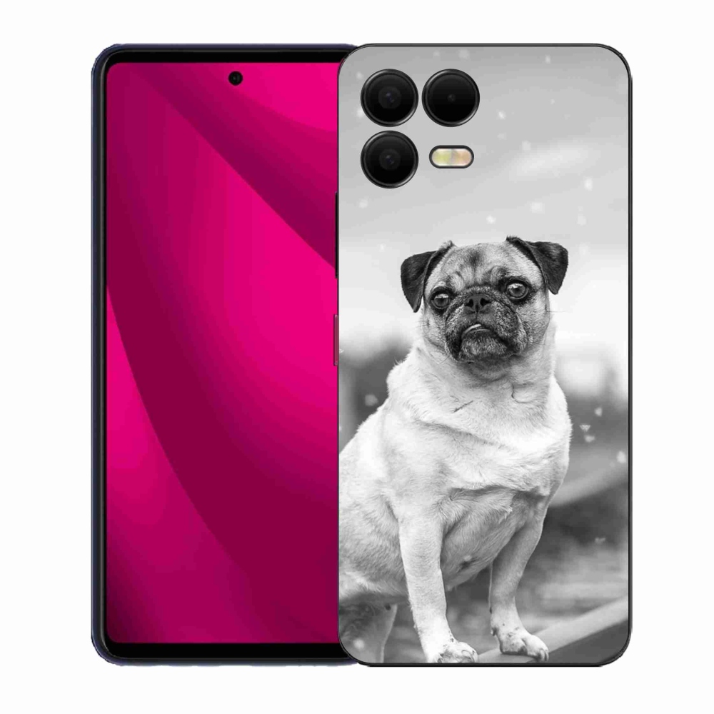 Gélový kryt mmCase na T-Mobile T Phone 3 Pro - mops