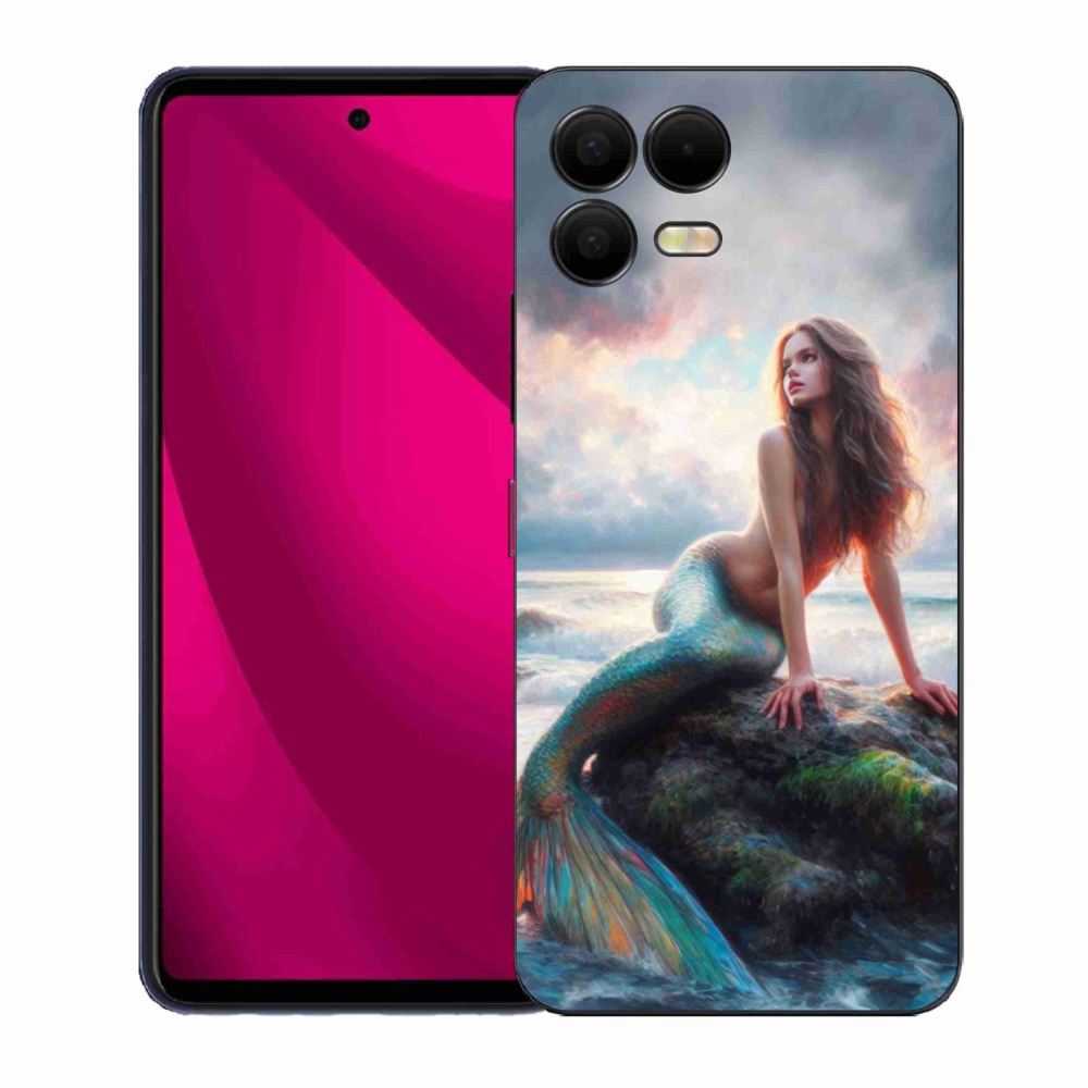 Gélový kryt mmCase na T-Mobile T Phone 3 Pro - morská panna