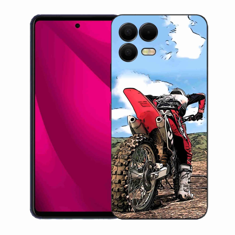 Gélový kryt mmCase na T-Mobile T Phone 3 Pro - moto