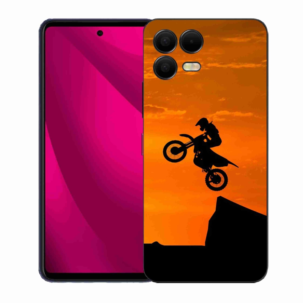 Gélový kryt mmCase na T-Mobile T Phone 3 Pro - motocross